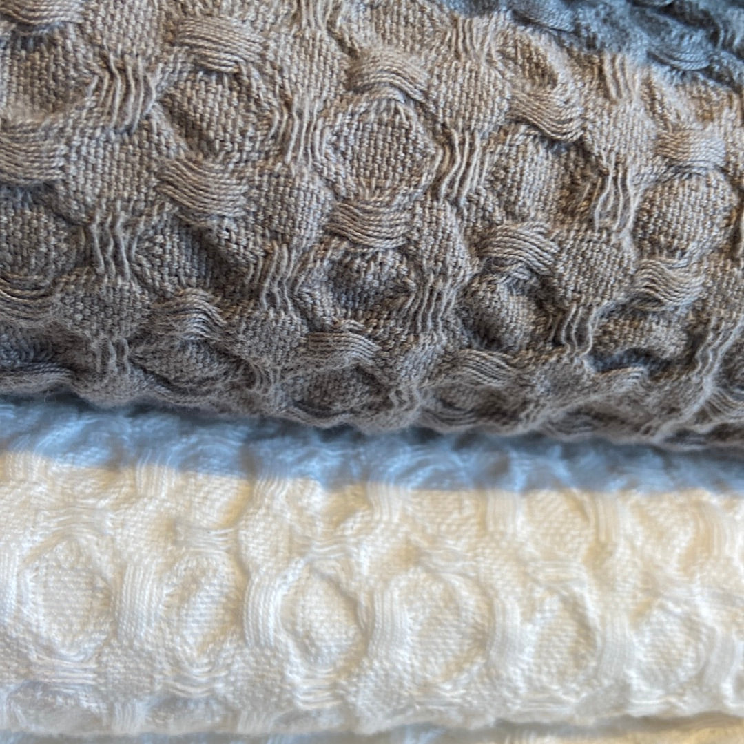 Cotton Wafflle Throw Blanket