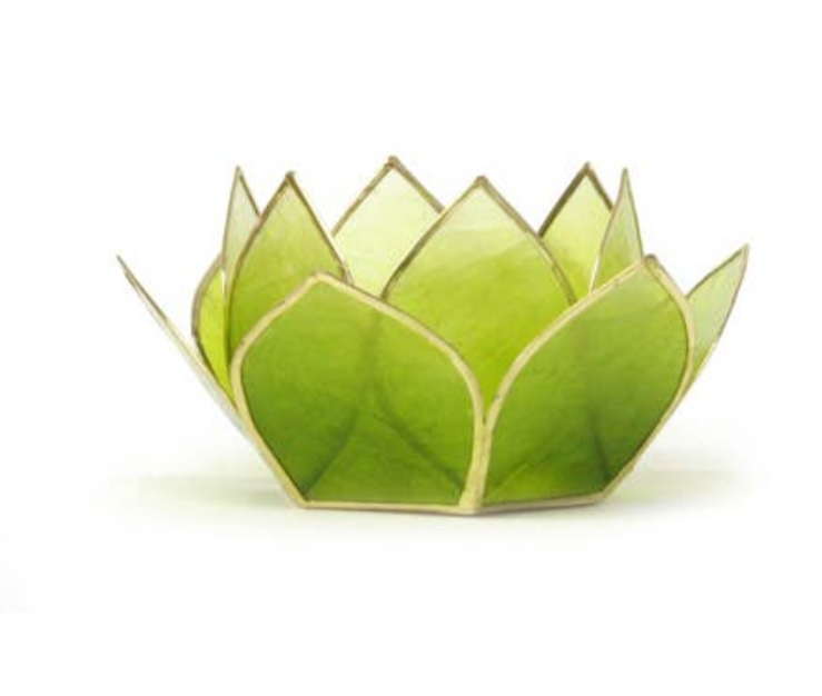 Philippine Capiz Shell Petals Tea Light holders we