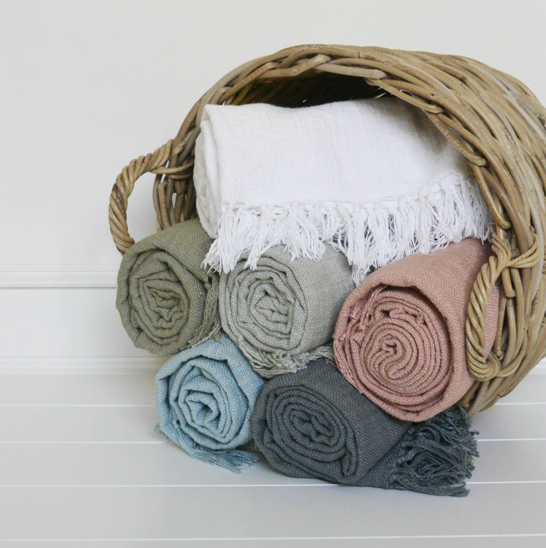 Handwoven Cotton Throw