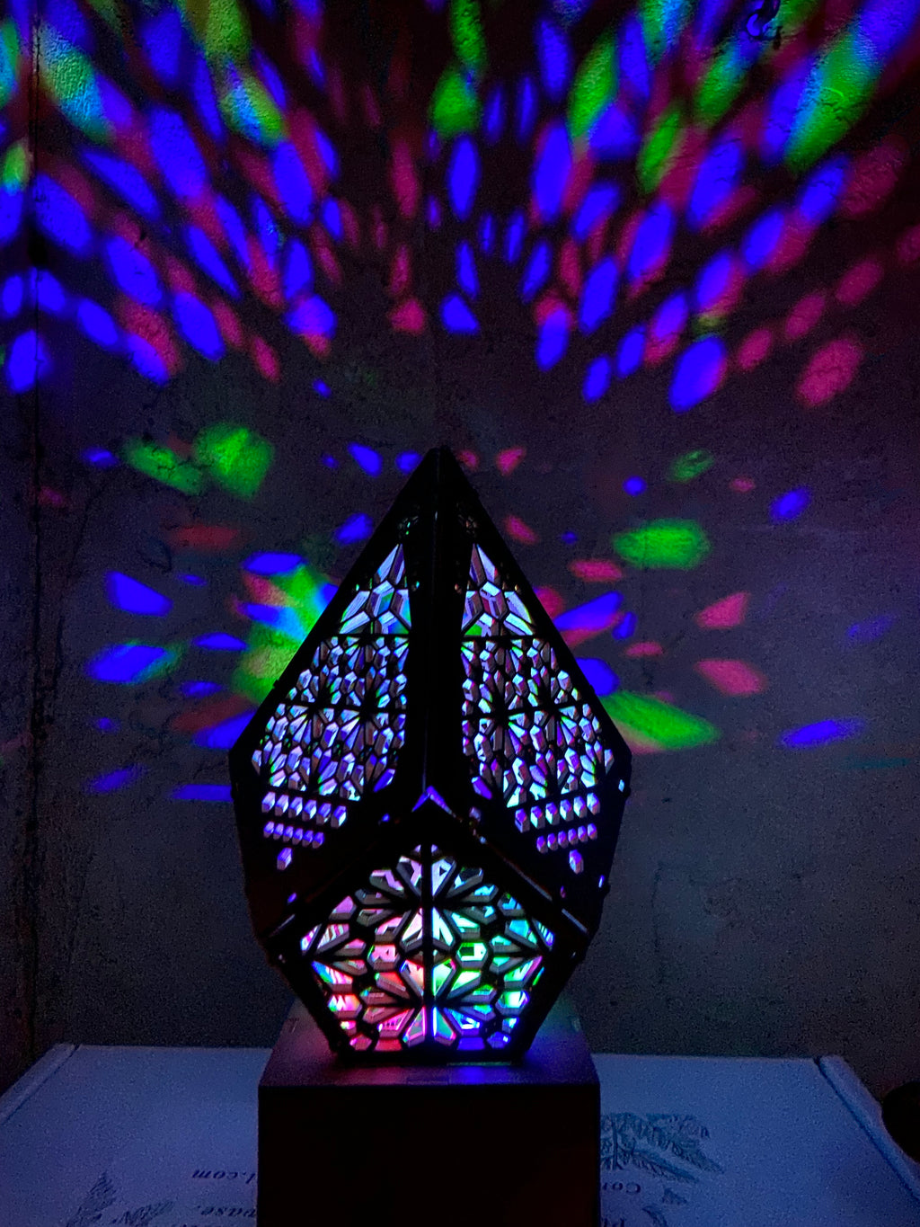 Decorative Table Lamp LED Rainbow Retro Sky Light